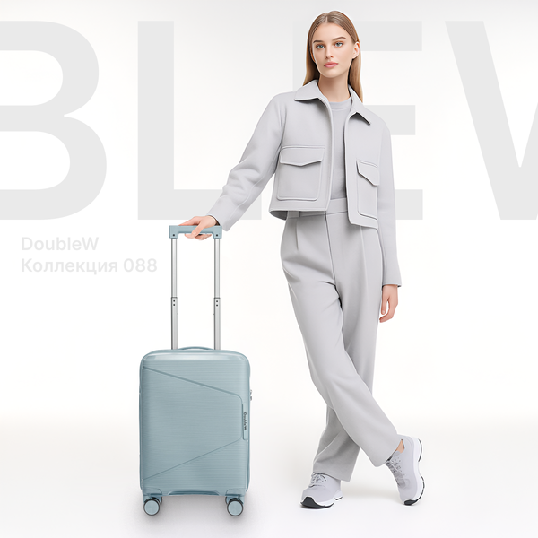 Чемодан на колесах DoubleW 088