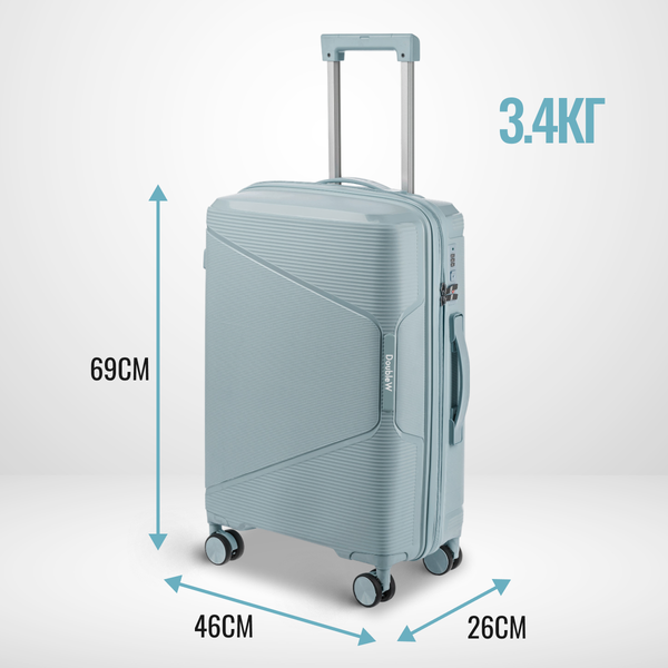 Чемодан на колесах DoubleW 088