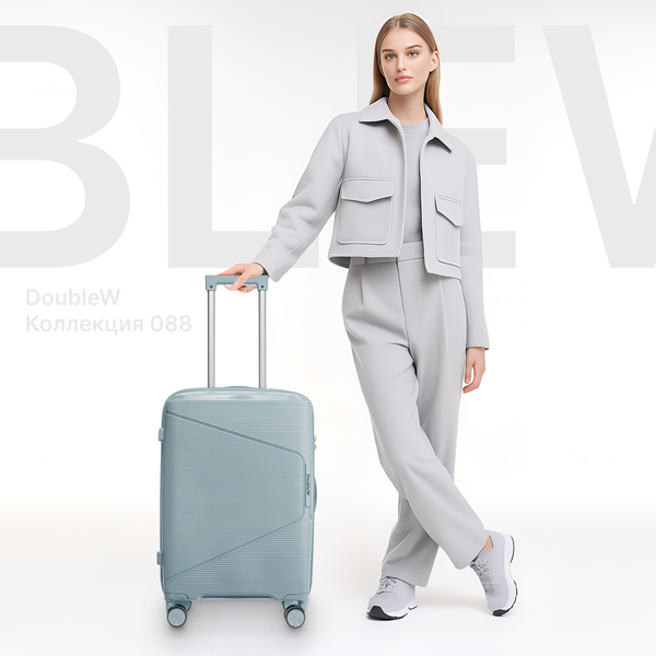 Чемодан на колесах DoubleW 088