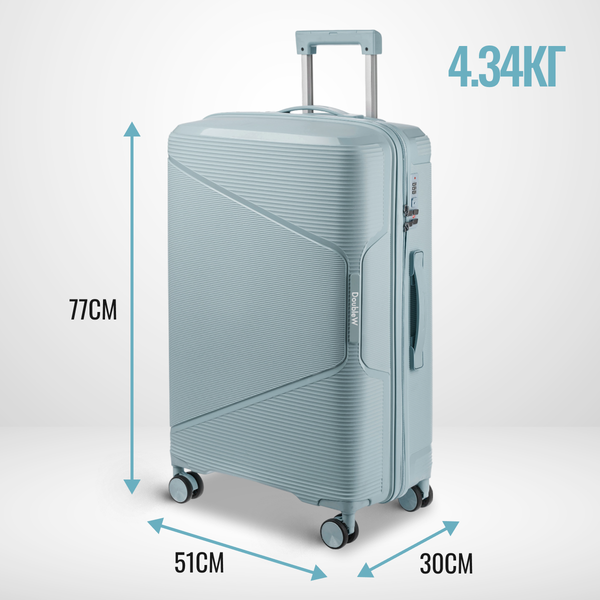 Чемодан на колесах DoubleW 088