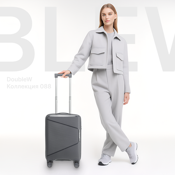 Чемодан на колесах DoubleW 088