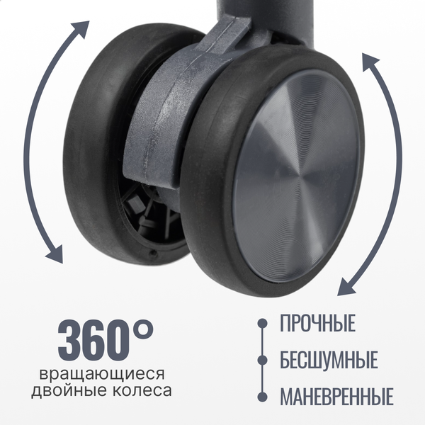 Чемодан на колесах DoubleW 088