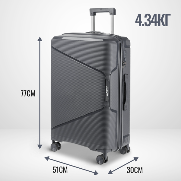 Чемодан на колесах DoubleW 088