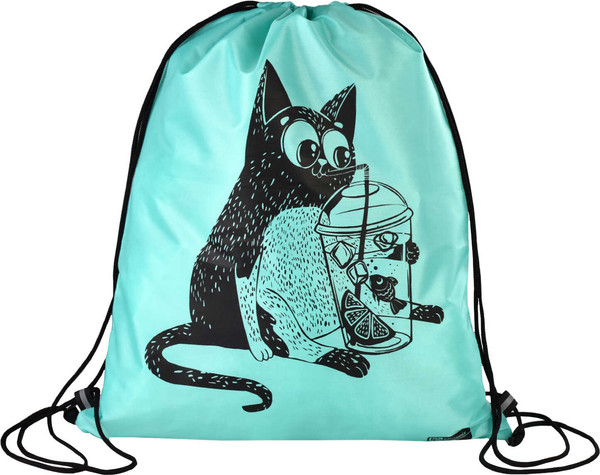 Мешок для обуви Феникс+ Кот с лимонадом / 62501 - фото