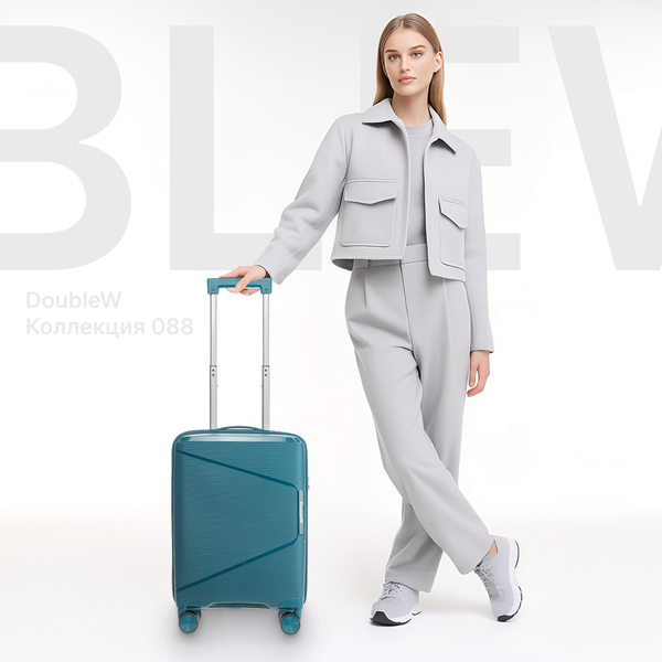 Чемодан на колесах DoubleW 088