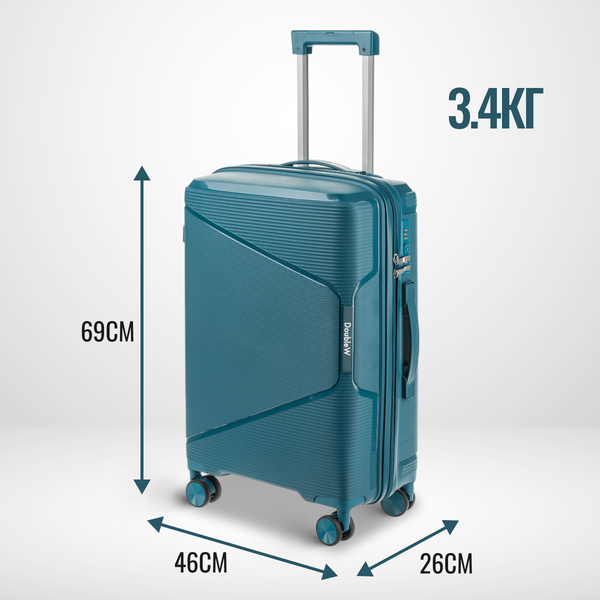 Чемодан на колесах DoubleW 088