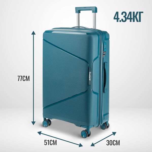 Чемодан на колесах DoubleW 088