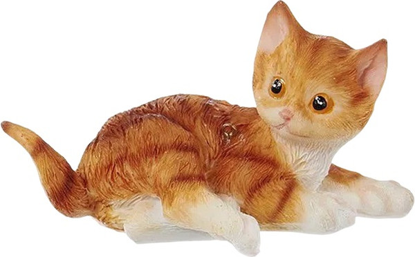 Елочная игрушка Kurt S. Adler Christmas 2024. Коричневый котенок / J7732_3 - фото