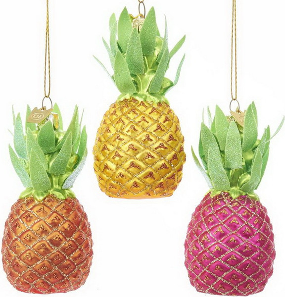 Елочная игрушка Kurt S. Adler Noble Gems. Ананас / NB1362