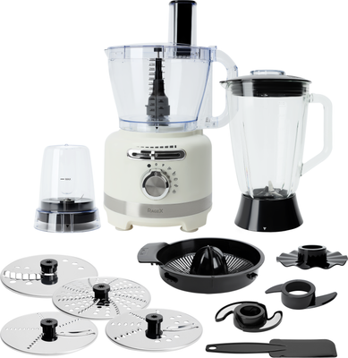 Кухонный комбайн RAGEX R108-105 (зефирный) - фото