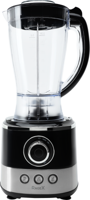 Кухонный комбайн RAGEX R107-015 (черный/серебристый)