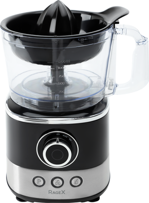 Кухонный комбайн RAGEX R107-015 (черный/серебристый)