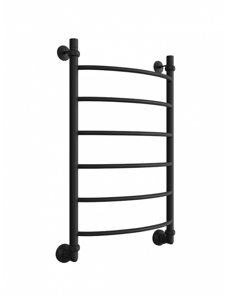 Полотенцесушитель водяной Двин R 80x50 (черный матовый)