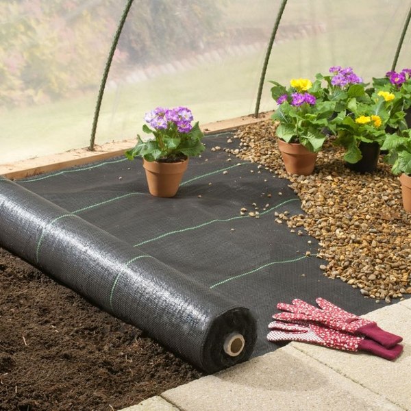 Укрывной материал GreenTerra Агроткань UV 130 г/м2 3.2x100м