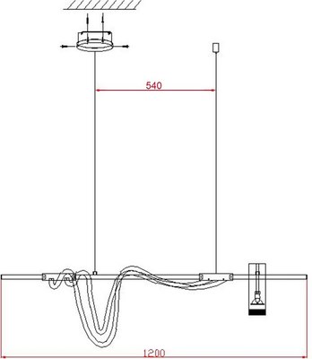 Люстра Kinklight Кайли 08039K-120A.19