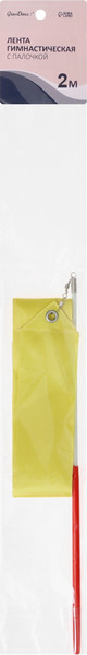 Лента для художественной гимнастики с палочкой Grace Dance 3867793