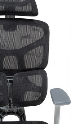 Кресло офисное Woodville Samur (черный/серый)