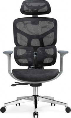 Кресло офисное Woodville Samur (черный/серый)