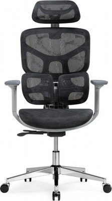 Кресло офисное Woodville Samur (черный/серый)