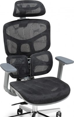 Кресло офисное Woodville Samur (черный/серый)
