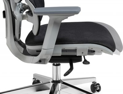 Кресло офисное Woodville Samur (черный/серый)