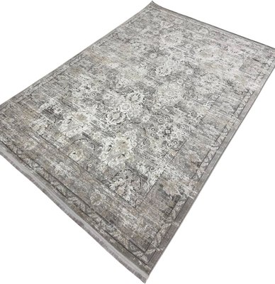 Ковер Radjab Carpet Афина Прямоугольник 9010A / 12823RK (3x5, Grey/Beige) - фото