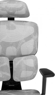 Кресло офисное Woodville Samur (белый/черный)