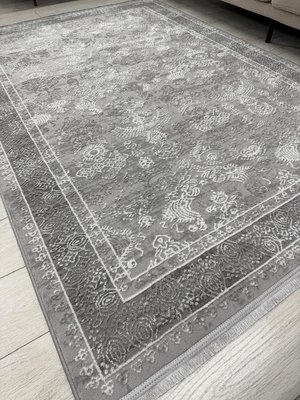 Ковер Radjab Carpet Афина Прямоугольник 9008A / 12793RK (2.4x3.4, Grey/Cream)