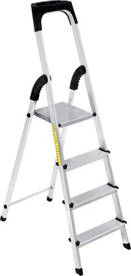 Лестница-стремянка Sarayli Алюминиевая 003208 - фото