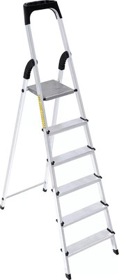 Лестница-стремянка Sarayli Алюминиевая 003210 - фото