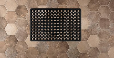 Коврик грязезащитный Zalel 100% резина 60x90см 519 / 009123