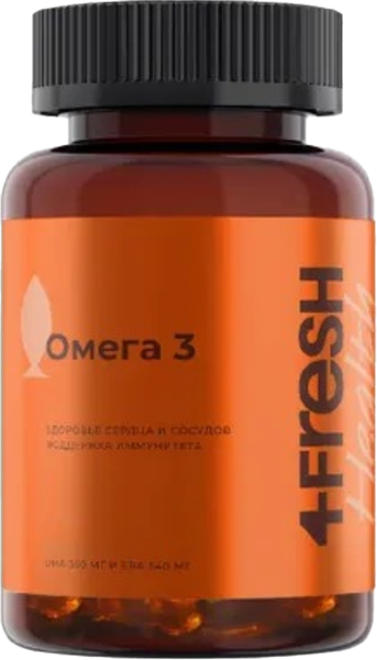 Жирные кислоты 4Fresh Рыбий жир с Омега-3 700мг Софтгель - фото