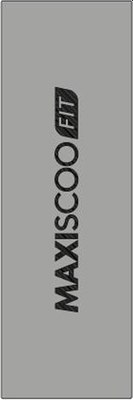 Коврик для йоги и фитнеса Maxiscoo Fit С ремешком / MSF-FR-300524-6-GR - фото