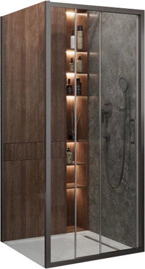 Душевой уголок Cezares MOLVENO-AHF-31-120/90-C-GM-IV - фото