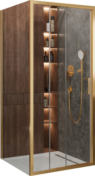 Душевой уголок Cezares MOLVENO-AHF-31-100/90-C-BORO-IV - фото