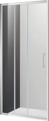 Душевая дверь Cezares MOLVENO-BF-3-100-C-Cr-IV - фото