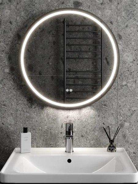 Зеркало Teymi Lina Supernova Black D60 / T20122 - фото