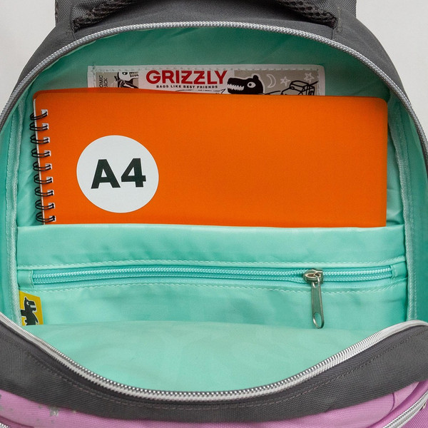 Школьный рюкзак Grizzly RG-560-2