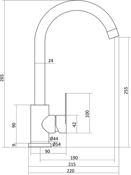Смеситель Славен СЛ-ОД-Ж22