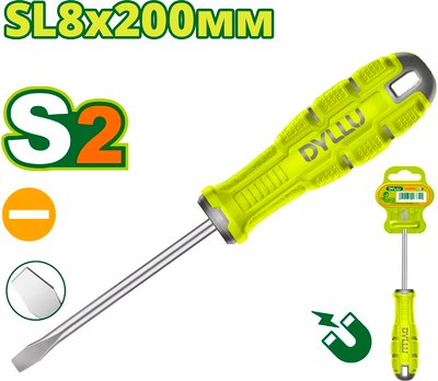 Отвертка DYLLU SL8 200мм / DTSDA288
