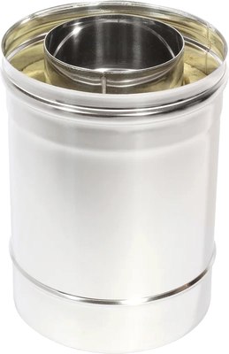 Труба вытяжная Теплов и Сухов L250 ТТ-Р 430-0,8/430 D120/180 - фото