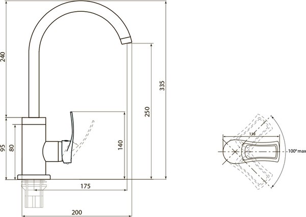 Смеситель Славен СЛ-ОД-Ц22