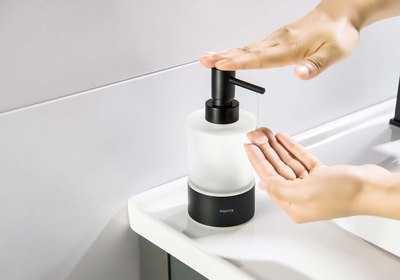 Дозатор для жидкого мыла Aquatek Лира AQ4429MB