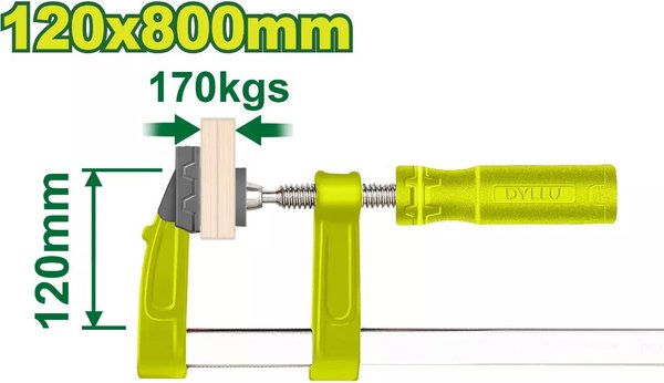 Струбцина DYLLU 120x800мм / DTCP2124