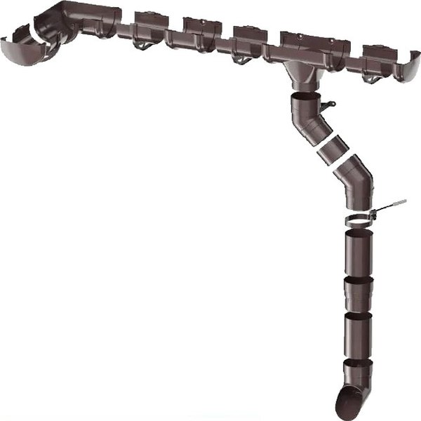 Система водосточная Технониколь Оптима для ската 6м / 068540 - фото