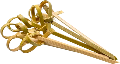 Набор одноразовых шпажек Паксервис Узелок 60 / 286581 - фото