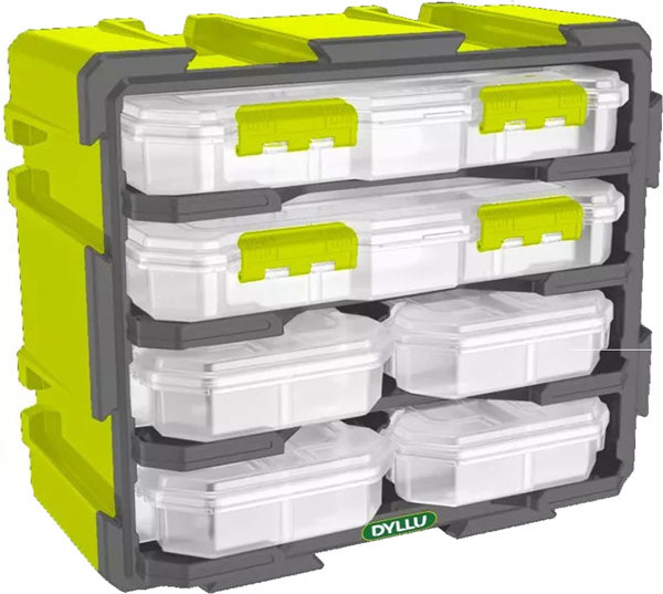Набор лотков для метизов DYLLU 380х182х320мм / DTTB8346 - фото
