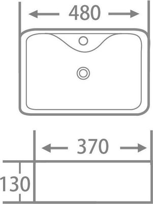 Умывальник Roxen Lex 570185