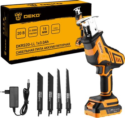 Сабельная пила Deko DKRS20-Li / 083-1059