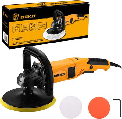 Полировальная машина Deko DKP1400-180 / 083-1049